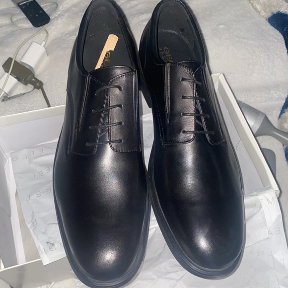 GEOX Dublin A Leather Shoes - Picture 2 of 7